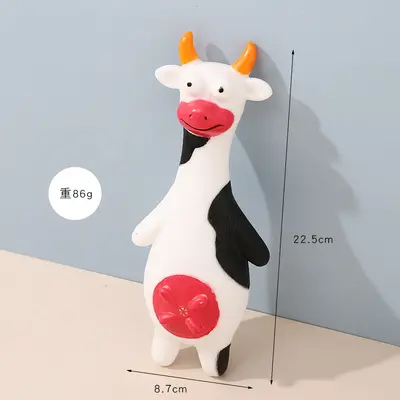 Squeaky Dog Toy, Durable Chew-Resistant Vinyl - 7