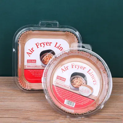New food grade fryer paper cooking barbecue oil-resistant paper home air fryer oven silicone paper wholesale - 3