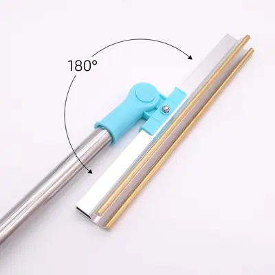 Long-Handled Stainless Steel Pet Hair Remover