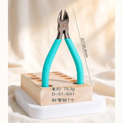 Karbon çelik mücevher pensesi seti, DIY takı yapımı için - 9