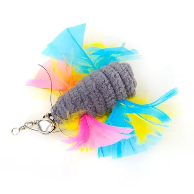 Animal-Shaped Cat Teaser Wand Replacement Heads, Multiple Styles - 6