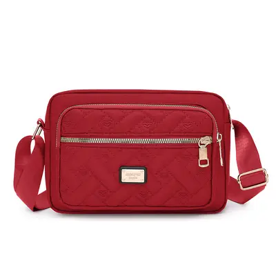 Neue Stil-Crossbody-Tasche zum Ausgehen, große Tasche für Einzelhandelstische, leichte Luxus-Kleinquadrat-Tasche, französische Kleinreisetasche, modische Oxford-Stoff-wasserdichte Geldbörse - 10