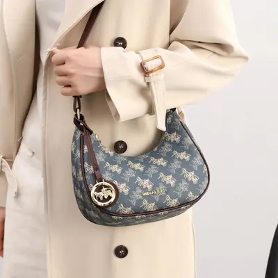 Women's Underarm Bag, Crossbody Strap, Casual Use - 4