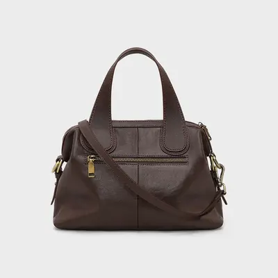 Women's Autumn Winter Large Capacity Boston Bag Single Shoulder Crossbody Handbag - 4