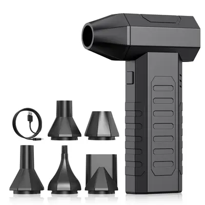 Mini Handheld Turbo Fan for Camping, Adjustable, High Speed - 7