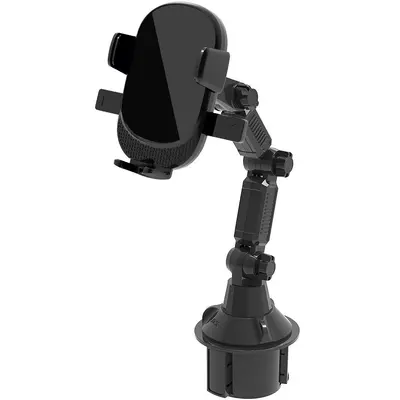 In-Car Cup Holder Base Phone Mount, Multi-Joint Magnetic