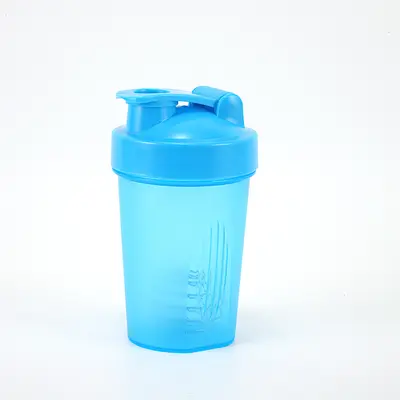 Sarsıntı fincan spor su bardağı taşınabilir protein tozu yemek yerine milkshake karıştırma kabı 400 ml plastik spor sallama fincan erkekler için - 11