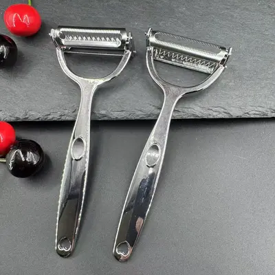 Stainless steel peeler, five-piece set, zinc alloy - 11