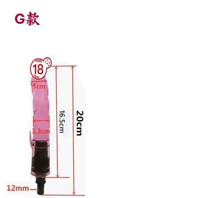 Massage Gun Replacement Head Adapter, Portable Muscle Relaxation Massage Head - 11