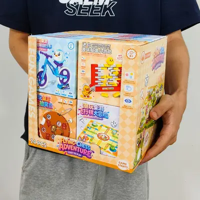Children's Fun Game Collection with Board Games and Chess - 3