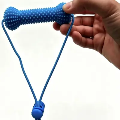 Dog teeth cleaning toy, tartar and bad breath prevention