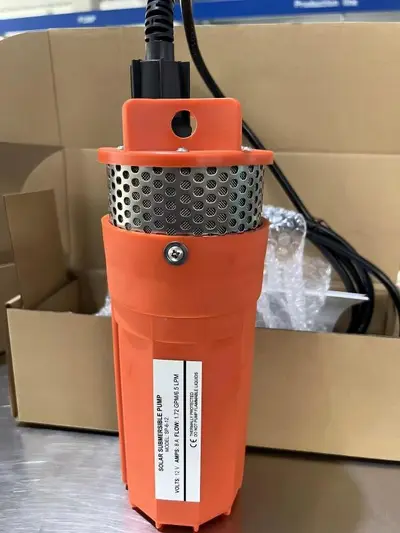 12V Güneş Enerjili Dalgıç Pompa, 7L Derin Kuyu Su Pompası, Fotovoltaik - 7