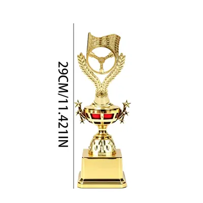 Custom Racing Trophy with Engraving and Logo - 9