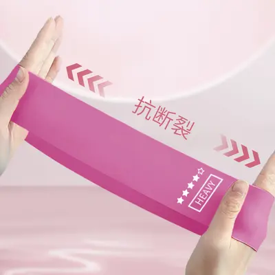 TPE elastik bant fitness direnç bandı yoga yağ yakıcı zayıflama halkası şekilli kalça şekillendirici yoga direnç bandı toptan satış