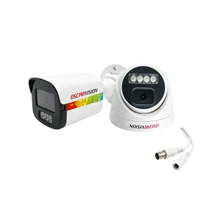 AHD coaxial camera 8MP, night vision, outdoor - 3