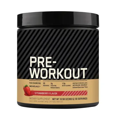 跨境热销现货锻炼前补充剂Pre Workout Powder肌酸粉300g源头工厂 - 7