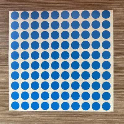Xinhong Renkli Yuvarlak Nokta Sticker Yuvarlak Etiket Kağıdı Sınıflandırma Sticker 16 Renk Renkli İşaretleme Sticker Yapışkanlı Etiket - 9