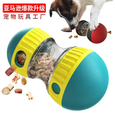 Rotating Slow Feeder Super Ball Dog Toy - 3