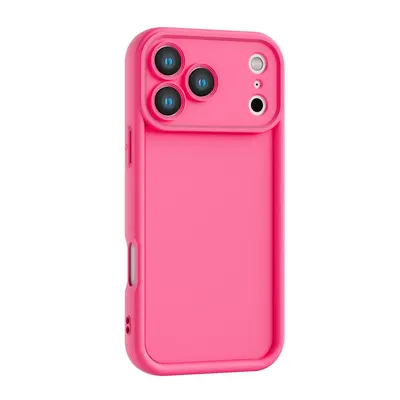 iPhone 17 Pro Max 16 Compatible Solid Color TPU Phone Case, Shockproof - 11