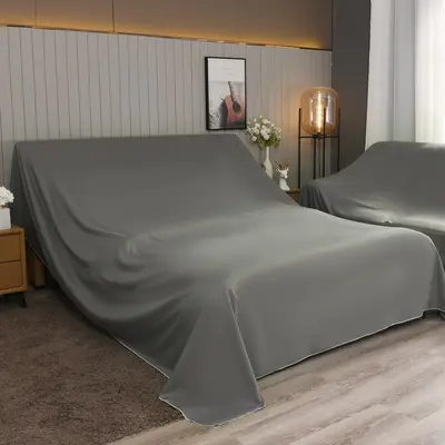Furniture dust cover dust-proof fabric bed sheet wardrobe cover home decoration cover elastic modern simple - 10