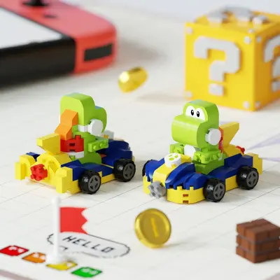 Go-Kart Model Building Block Toy for Boys and Girls