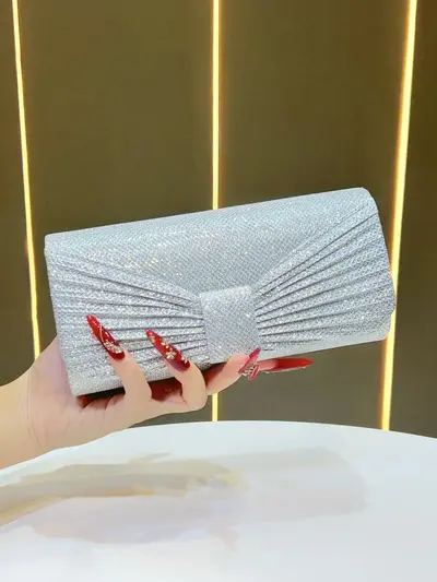 Neue modische Abendtasche, glitzernde Clutch für Damen, Kettentasche zum Umhängen über die Schulter, kleine Mini-Umhängetasche im Stil einer Ladytasche, passend zu Abendkleidern und Qipao