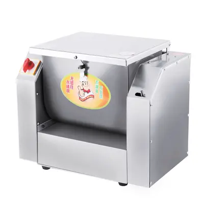 Xinkaifeng Commercial Dough Mixer Silent Stainless Steel Small Household Kneading Machine 10kg 25kg Fully Automatic New Model