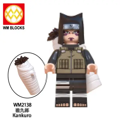 WM6111 Anime Series Building Blocks, 8 Mini Figures, Children's Educational - 9