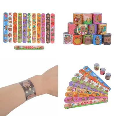 Kapibara Steckring-Armband aus PVC für Kinder, Partygeschenk