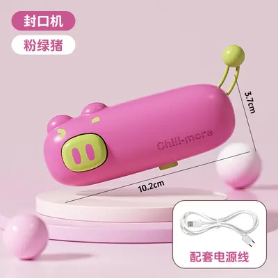 Mini heat sealer machine, portable, food sealing - 8