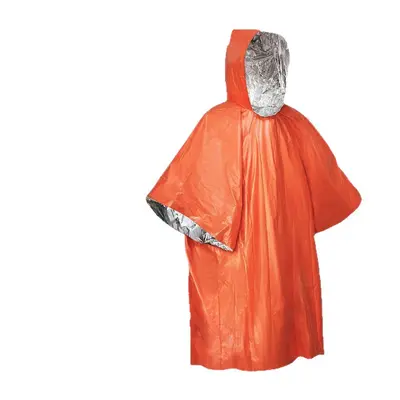 Portable aluminum foil emergency blanket