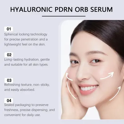Hyaluronic Acid Spherical Facial Serum, Hydrating and Nourishing