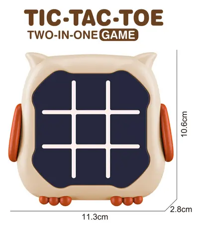 Children's Tic-Tac-Toe Memory Game Machine, Single and Two Player - 8