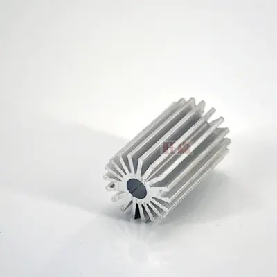 COB LED Çip Soğutucu, Alüminyum Alaşım, Yuvarlak, Güneş Çiçeği Tasarım