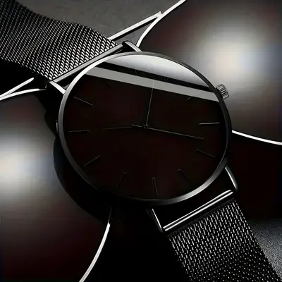 Men's quartz watch alloy youth student style