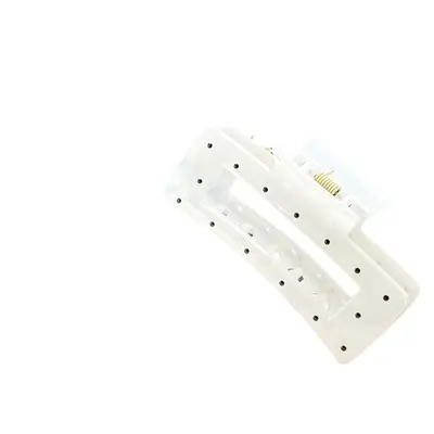 Japanischer Stil niedliche durchsichtige gepunktete Pfotenklemme modische große Haarspange vielseitige Haarspange Mädchen Hai-Klemme Haaraccessoire