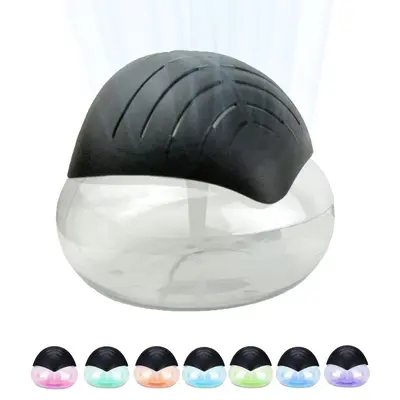 Leaf Pattern Multicolor Ambient Light Washable Household Air Purifier for Pets - 9