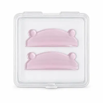 Glue-Free Self-Adhesive Eyelash Lift Silicone Pads, Bear Head Design - 7