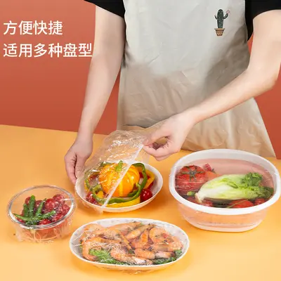 Elastic-Mouth Food Film, Reusable Plastic Bags