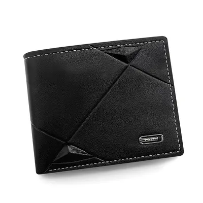 Men's Short Wallet, Multi-Card Slots, Slim Model - 7