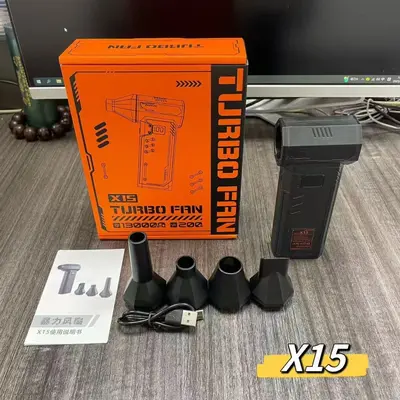 X15PRO El Tipi Türbin Fan, Yüksek Hızlı, Taşınabilir Hava Üfleyici
