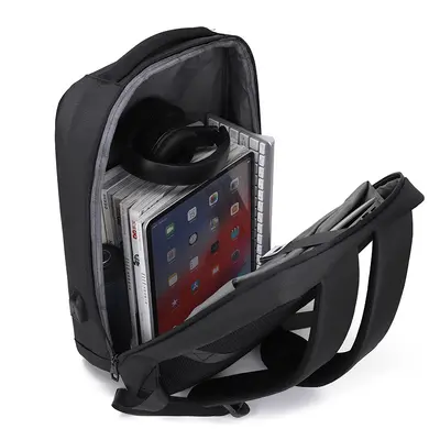 Grenzüberschreitende neue multifunktionale Laptop-Tasche, harte Schale, USB-Rucksack mit großer Kapazität, täglicher Reise- und Business-Rucksack für Männer