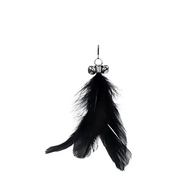 Suction Cup Cat Toy with Spring Feather Teaser, Five Colors - 12