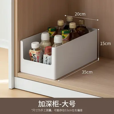 Eckschrank-Aufbewahrungsbox, rechtwinkliger Organizer - 12