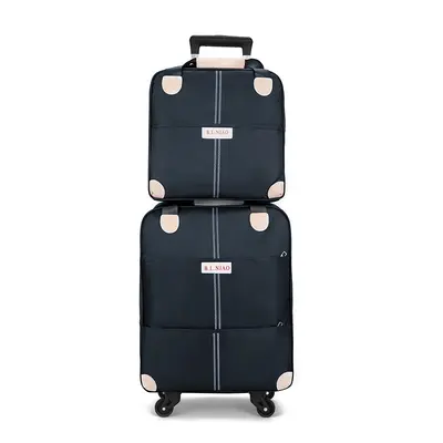 Leichte Trolley-Reisetasche mit Universalrollen, Bordgepäck - 10
