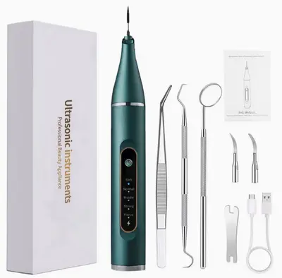 Ultrasonik Elektrikli Diş Taşı Temizleme Cihazı, Ev Tipi - 10