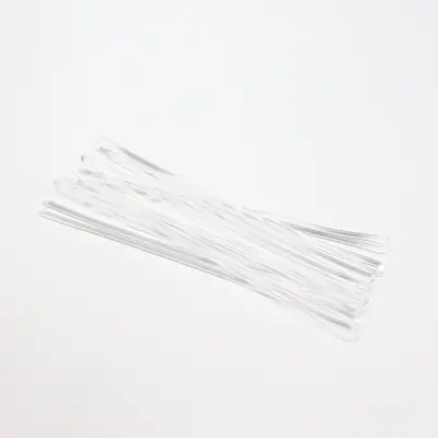 Matte Transparent Luggage Tag Strap with PVC Boarding Pass Holder, 15cm, 16cm, 17cm