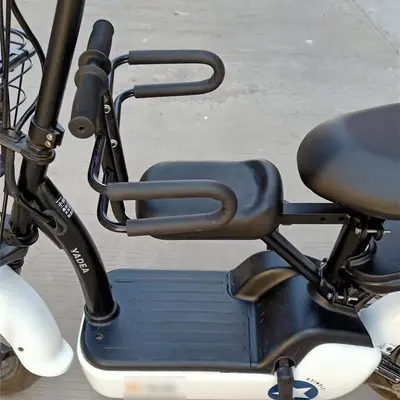 Elektrikli bisiklet ön çocuk koltuğu, uzatılmış versiyon