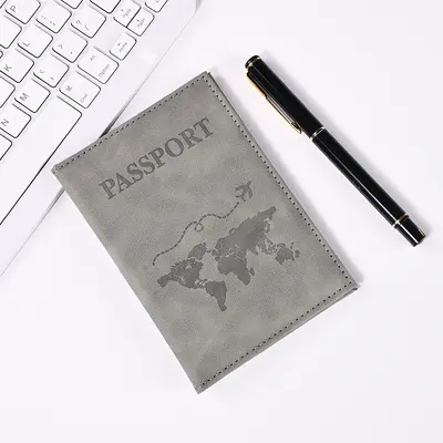 RFID passport wallet, PU leather, multifunctional - 7