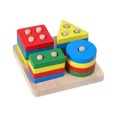 Lehr-Beleuchtungsholz-Schlagzeug-Xylophon mit acht Tönen, Klavier für Babys und Kinder, 1-2-3 Wochen, 4-jährige Jungen- und Mädchen-Frühpädagogik-Spielzeugset